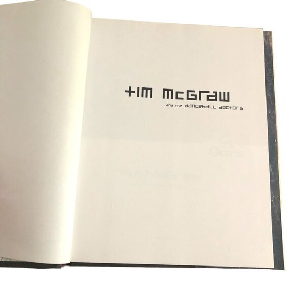 Tim McGraw and the Dancehall Doctors Hardcover Book Dust Jacket This is Ours EUC - Picture 3 of 6